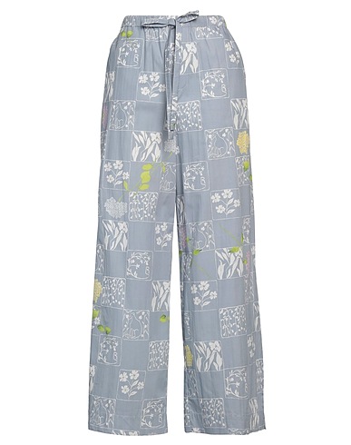 ROSIE ANTWERP Casual trouser Light blue 100% Cotton