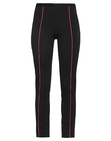 MOSCHINO CHEAP AND CHIC Leggings Black 62% Rayon, 31% Polyamide, 7% Elastane