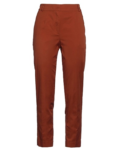 PUROTATTO Pantalón Marrón 98% Algodón, 2% Elastán