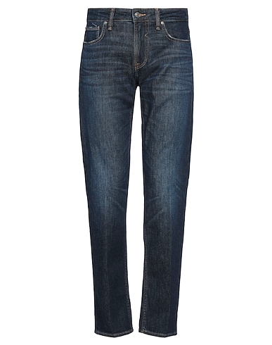 GUESS Denim pants Blue 95% Cotton, 4% Cashmere, 1% Elastane