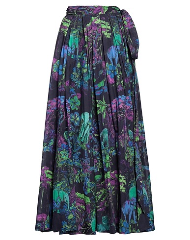 DIOR Maxi Skirts Navy 100% Cotton