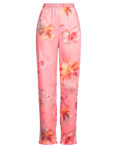 MSGM Pantalone Salmone 100% Poliestere