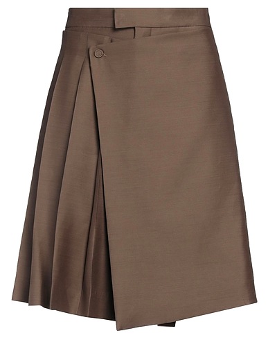 DIOR Shorts & Bermudas Khaki 70% Schurwolle, 30% Seide, Polyester, Baumwolle