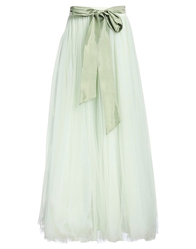 ANIYE BY Maxi Skirts Light green 100% Polyamide