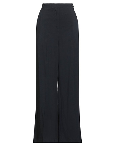 8PM Pantalone Nero 60% Viscosa, 40% Lino