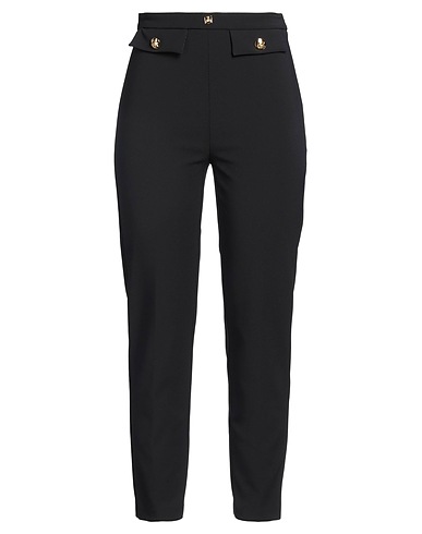 ELISABETTA FRANCHI Повседневные брюки ESSENTIALS NERO 96% Полиэстер, 4% Эластан