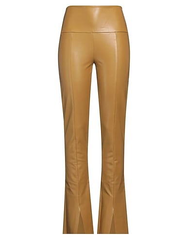 NORMA KAMALI Casual trouser Camel 100% Polyurethane