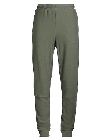 EA7 Casual pants Military green 100% Cotton