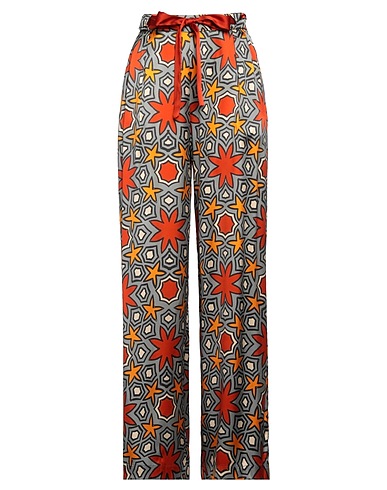 NIŪ Casual pants Rust 92% Silk, 8% Elastane, Cotton
