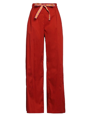 NIŪ Hosen Rostrot 79% Baumwolle, 18% Polyamid, 3% Elastan