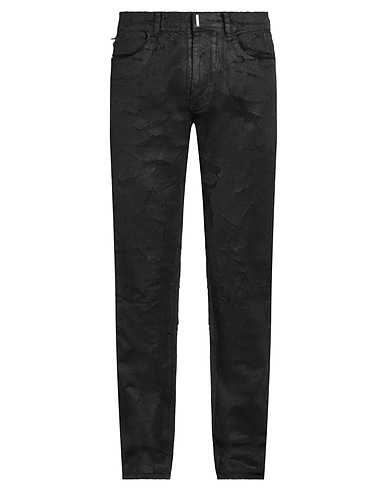 GIVENCHY Denim trousers Black 98% Cotton, 2% Elastane