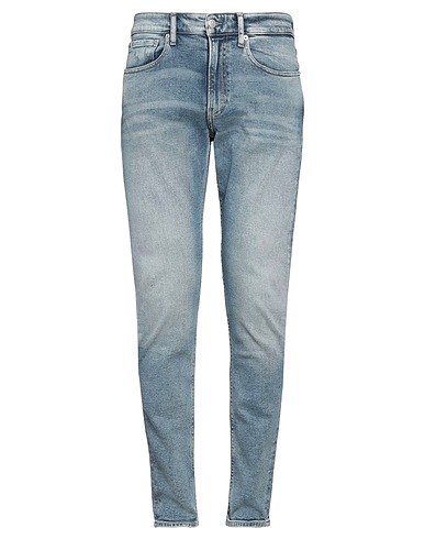 CALVIN KLEIN JEANS Denim pants Blue 99% Cotton, 1% Elastane