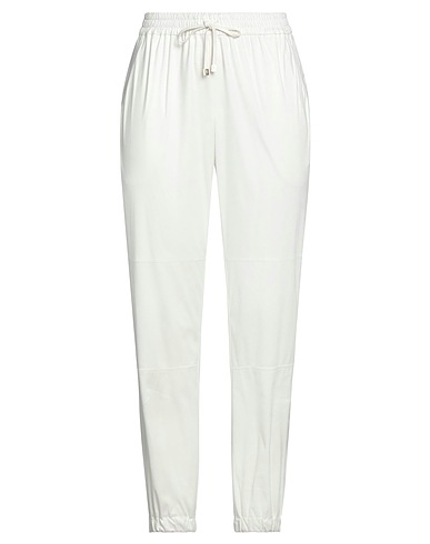 PUROTATTO Pantalone Bianco 100% Poliestere