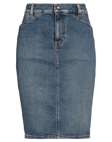 PINKO Denim skirt DENIM 98% Cotton, 2% Elastane