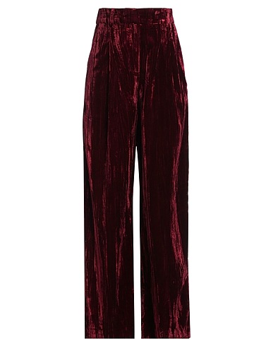 SUNCOO Pantalone Bordeaux 100% Poliestere