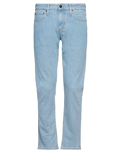 CALVIN KLEIN Denim trousers Blue 79% Cotton, 20% Polyester, 1% Elastane