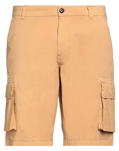 IMPURE Shorts & Bermuda Camel 98% Cotton, 2% Elastane