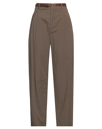 VICOLO Casual pants Khaki 100% Cotton