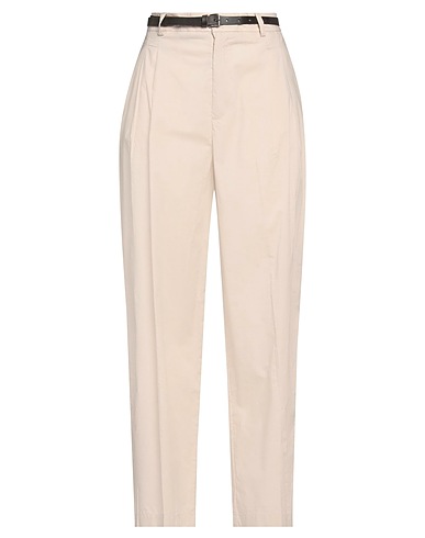 VICOLO Pantalone Beige 100% Cotone
