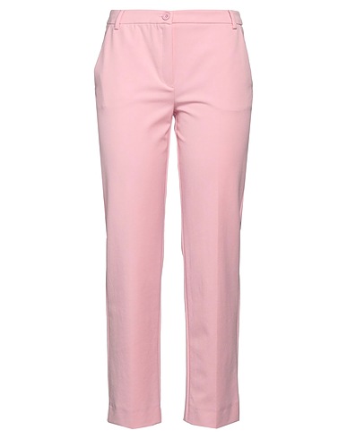 EMME by MARELLA Casual trouser Pink 63% Polyester, 30% Viscose, 7% Elastane