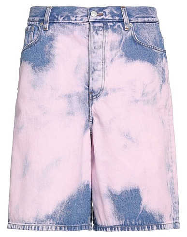 DRIES VAN NOTEN Denim shorts Blue 100% Cotton
