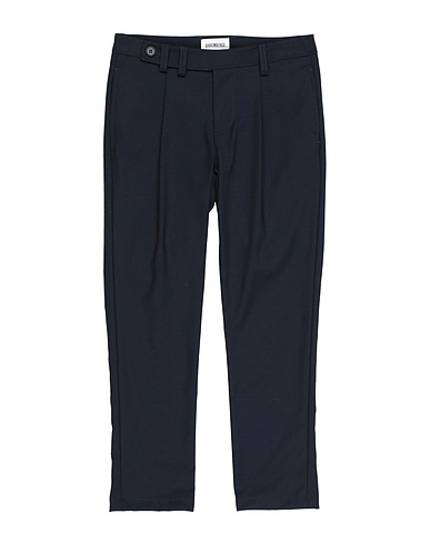 BIKKEMBERGS Pantalone Blu notte 64% Poliestere, 25% Viscosa, 6% Elastan, 5% Fibre tessili