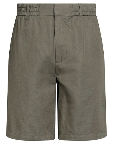 ARMANI EXCHANGE Σορτς + Βερμουδες VERDE MILITARE 53% Βαμβάκι, 47% Λινό