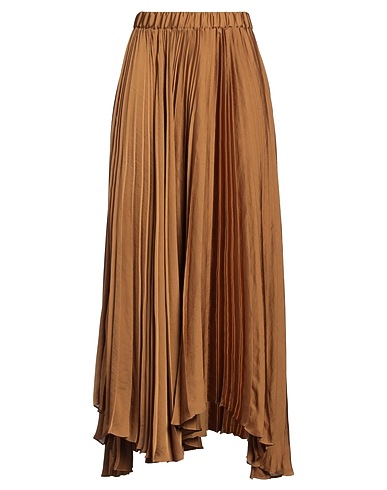 ANTONELLI Long skirt Camel 100% Polyester