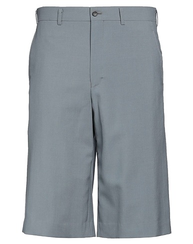 COMME des GARÇONS Shorts & Bermuda Grey 100% Wool