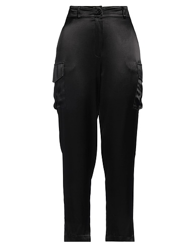 KATE BY LALTRAMODA Casual pants Black 100% Viscose