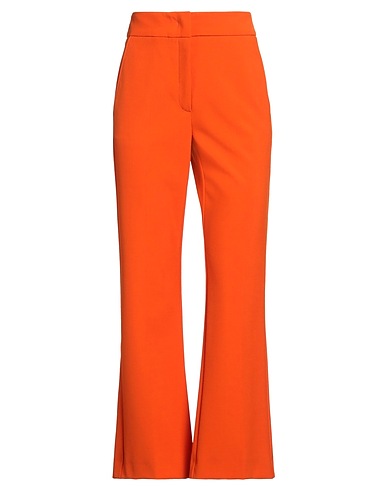 MARELLA Casual trouser Orange 68% Polyester, 29% Viscose, 3% Elastane