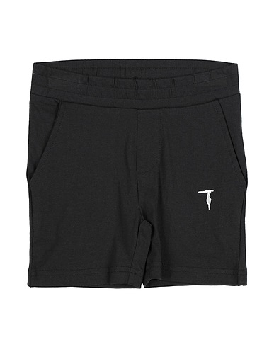 TRUSSARDI JUNIOR Shorts & Bermuda Nero 100% Cotone