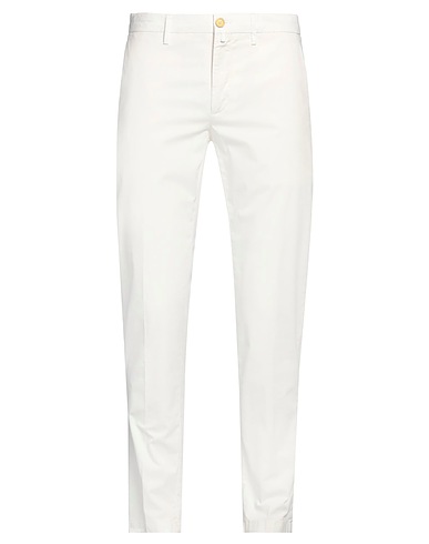 SIVIGLIA Casual pants White 98% Cotton, 2% Elastane