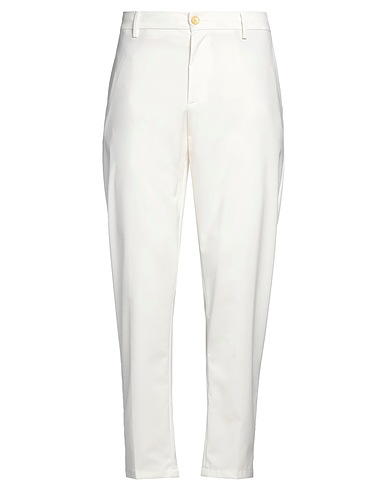 SIVIGLIA Casual trouser White 35% Cotton, 35% Polyester, 28% Tencel™, 2% Elastane