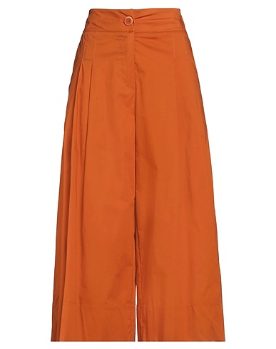 SISTE'S Casual pants Rust 98% Cotton, 2% Elastane