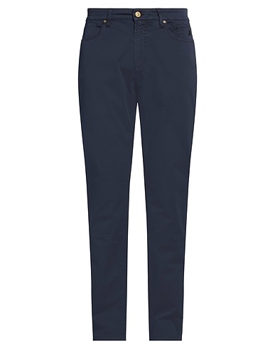 JECKERSON Pantalone Blu navy 98% Cotone, 2% Elastan