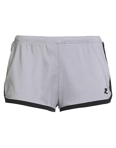 COURRÈGES Shorts & Bermuda Grey 100% Cotton