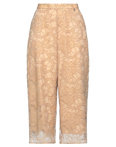 ACTITUDE by TWINSET Casual trouser Camel 100% Polyester, Cotton