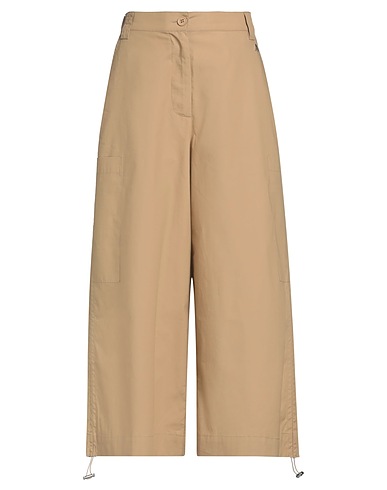 ACTITUDE by TWINSET Casual trouser Beige 100% Cotton, Polyester