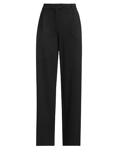TWINSET Casual pants Black 68% Viscose, 27% Polyamide, 5% Elastane