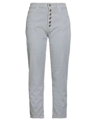 JIJIL Pantalone Grigio chiaro 98% Cotone, 2% Elastan