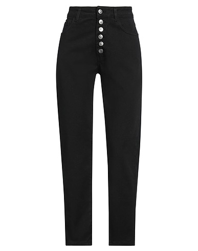 JIJIL Casual trouser Black 98% Cotton, 2% Elastane
