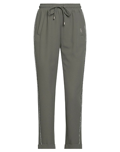 LIU •JO Casual trouser Military green 92% Polyester, 8% Elastane