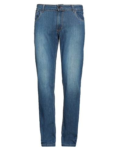 COSTUME NATIONAL Denim trousers Blue 98% Cotton, 2% Elastane
