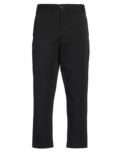 ISABEL BENENATO パンツ ブラック コットン 72% / リネン 28%
