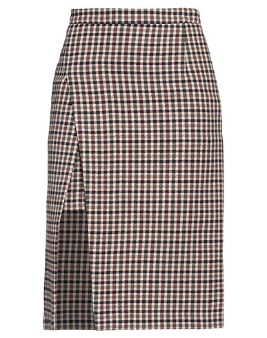 MAJE Midi skirt Camel 39% Cotton, 31% Wool, 13% Polyester, 11% Polyamide, 6% Synthetic fibers