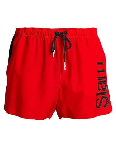SLAM Bañador tipo bóxer Rojo 92% Poliéster, 8% Elastán