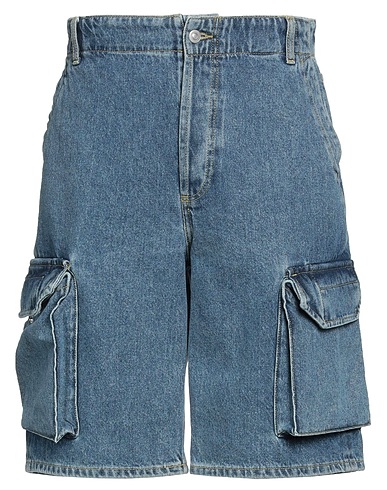 SANDRO Shorts jeans Blu 100% Cotone