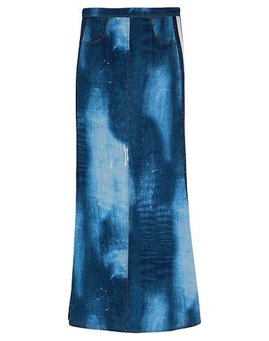 BELLAVITIS Gonna lunga Blu 95% Poliestere, 5% Elastan