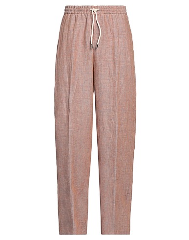 ETRO Casual pants Rust 100% Linen